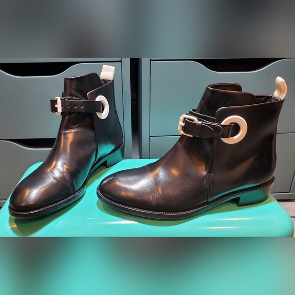 ACNE STUDIOS ☆ Modern Bootie ☆ SIZE 36 EUR/ 6 US WOMENS ☆ Black White - Picture 3 of 11